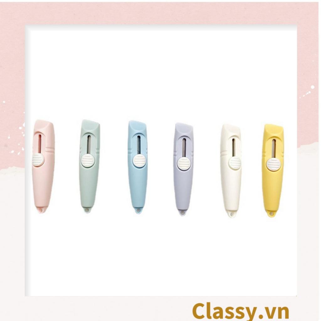 Dao rọc giấy Classy dài 7.5CM, nhỏ gọn tiện lợi mang theo bên mình PK1211