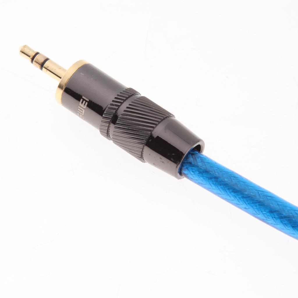 2Pieces 1/8 Inch to Dual XLR Stereo Splitter Cable - Male