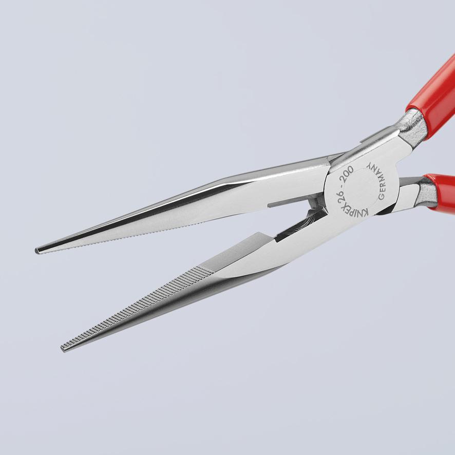 Kìm Nhọn Dài 200mm Mũi Đàn Hồi Cách Điện 1000 Volt Tay Cầm Dày Theo Tiêu Chuẩn VDE Đức