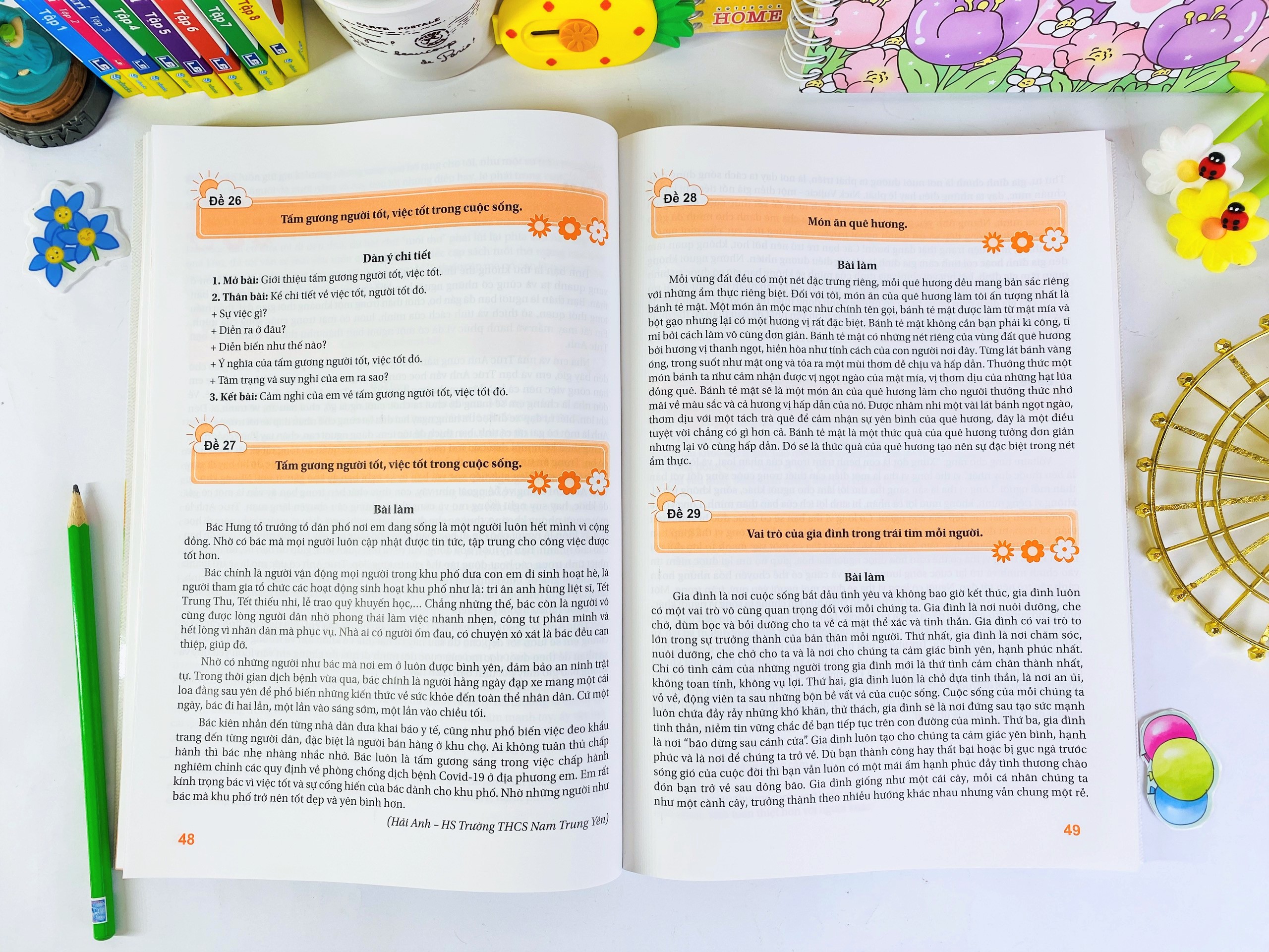 Sách - Những bài văn chọn lọc 7 - ndbooks