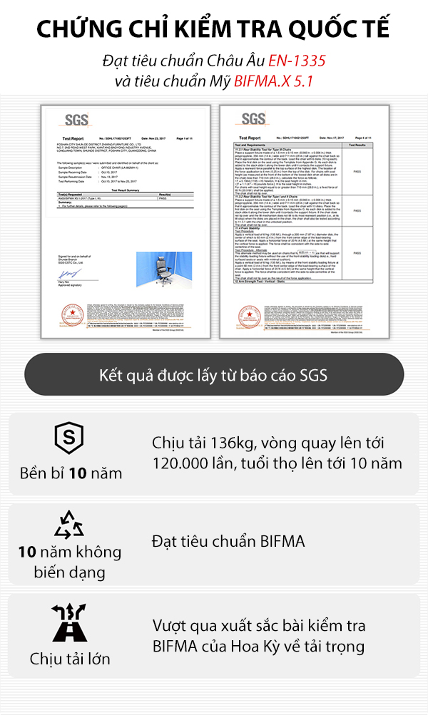 Ghế công thái học Nghia furniture LIFE 02 - Ghế văn phòng làm việc hỗ trợ cột sống chuẩn tư thế, big size, siêu chắc chắn