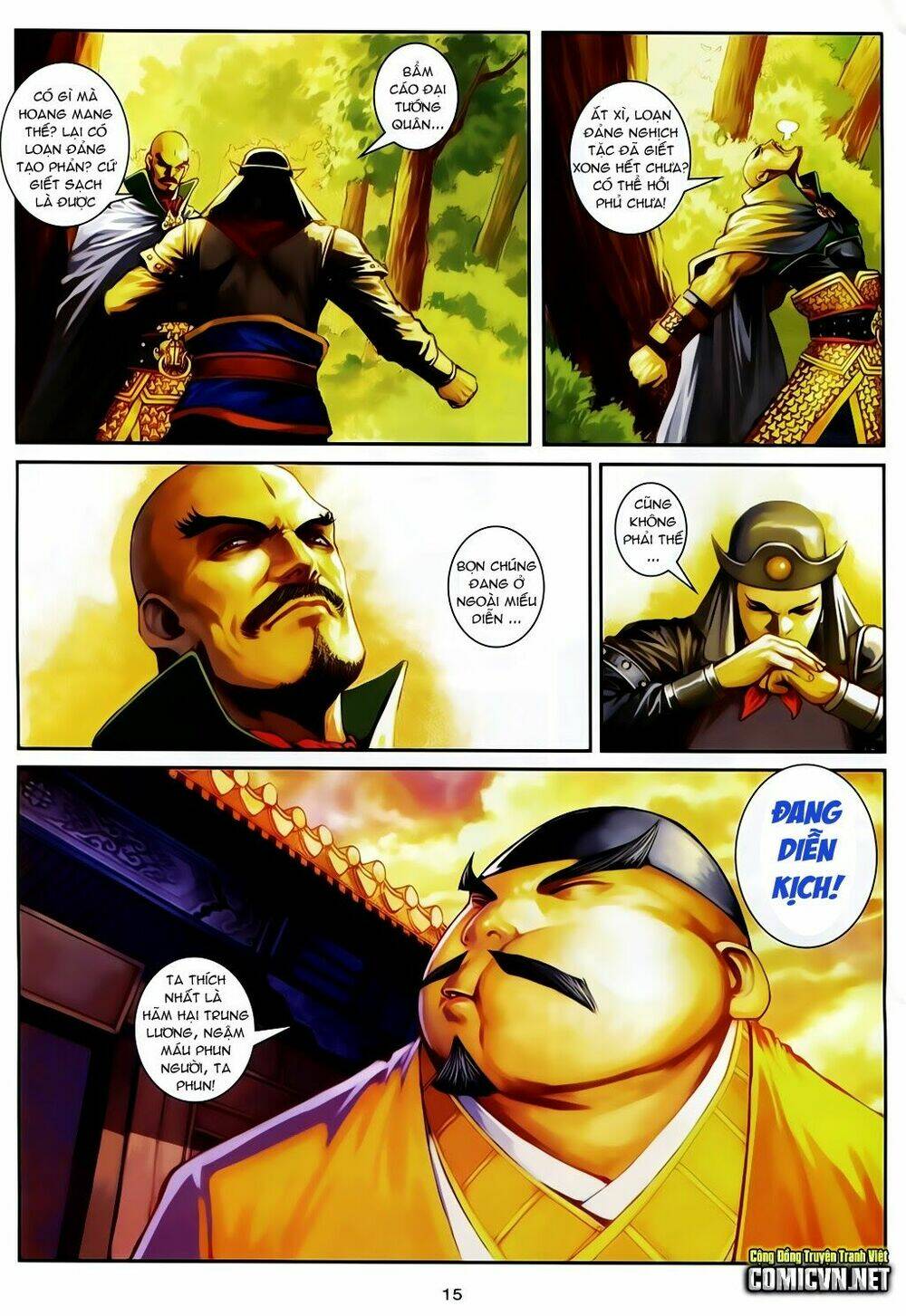 tân tác tứ đại danh bổ chapter 6 15