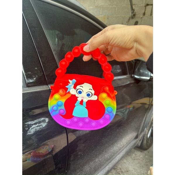 Túi đeo chéo pop it cho bé phiên bản giải tỏa căng thẳng đủ mẫu