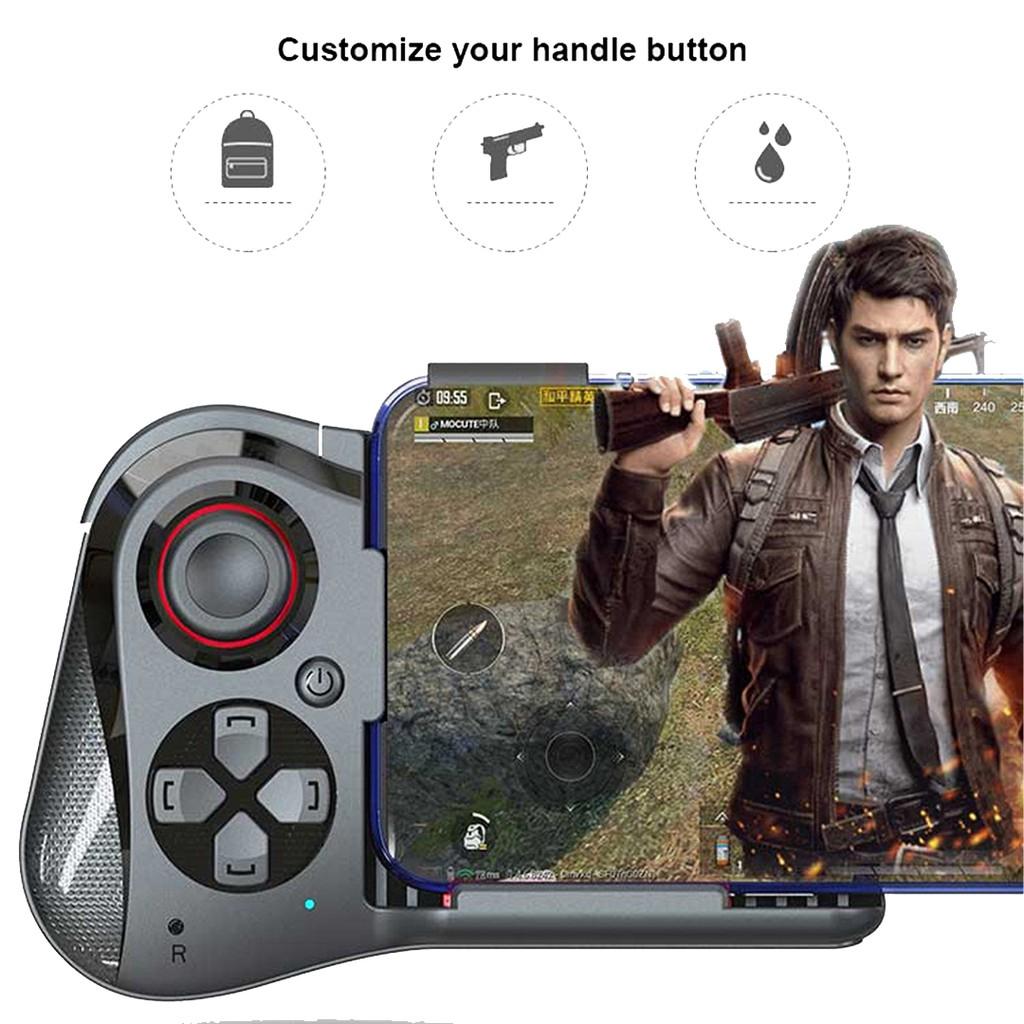 Tay chơi Bluetooth MOCUTE-059 Hỗ Trợ Chơi fifa, free fire,PUBG, ROS,Liên Quân Mobile Dành Cho Điện thoại Android ,iOS -Hàng Nhập Khẩu