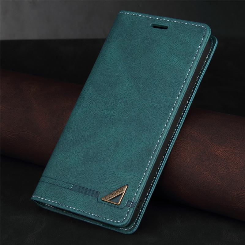Ốp điện thoại dạng ví da lật cho OPPO A52 A72 A92 A73 A53S A32 F17 A93 A92S Reno4Z Realme C11 C15 7 GT A94 F19
