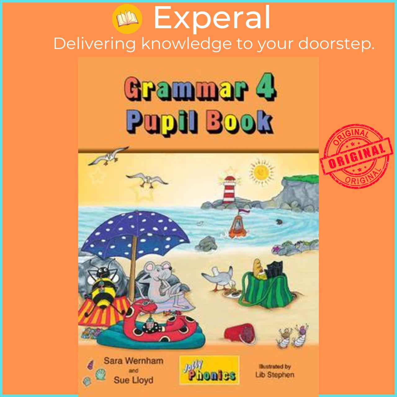 Sách - Grammar 4 Pupil Book : In Precursive Letters (British English edition) by Sara Wernham (UK edition, paperback)