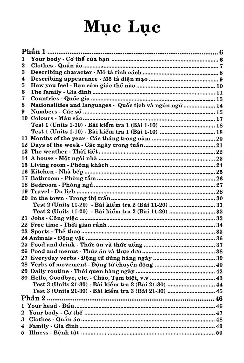 Sách Từ Vựng Tiếng Anh Thực Hành