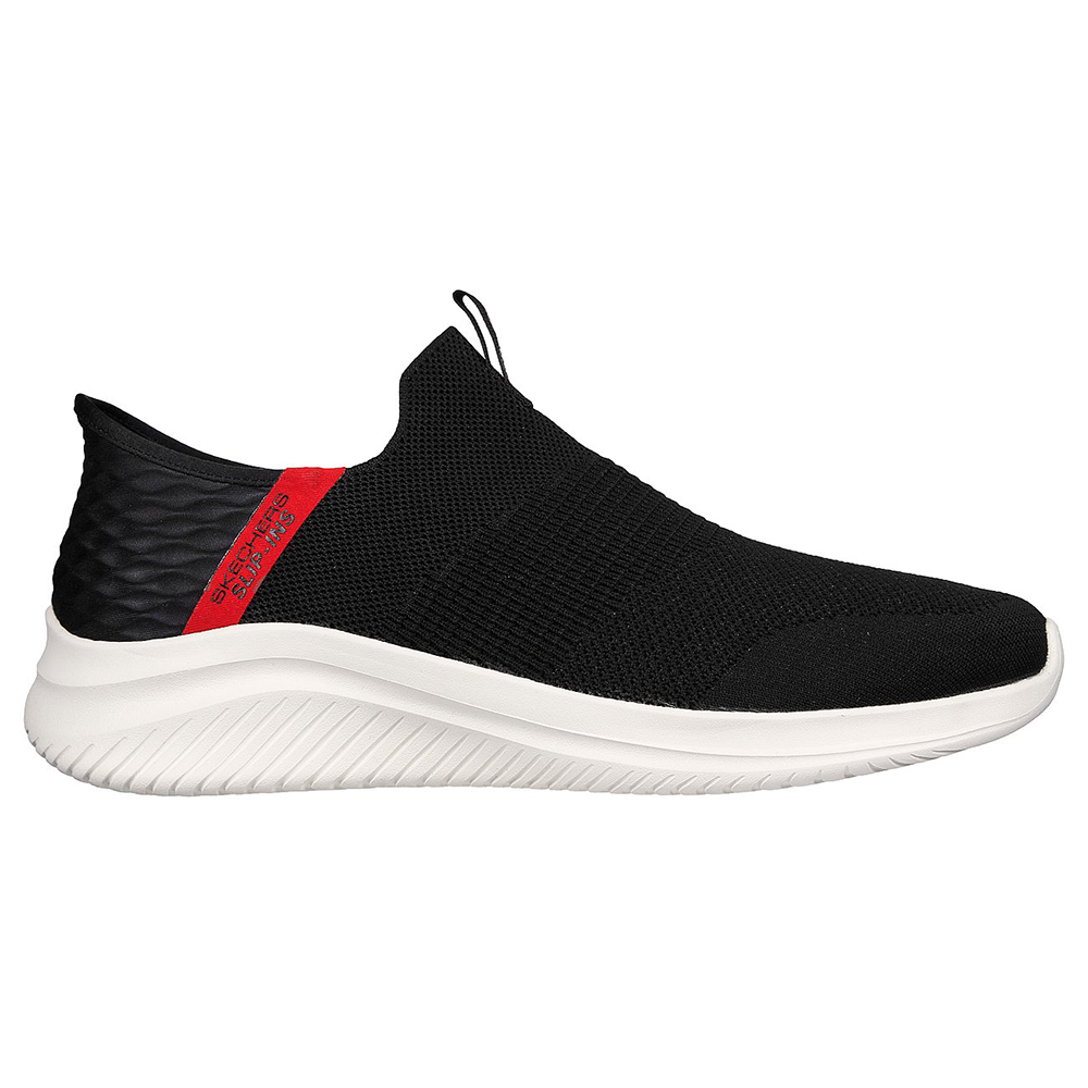 Skechers Nam Giày Thể Thao Xỏ Chân Đi Bộ Tập Gym, Thường Ngày, Đi Học, Đi Làm Slip-Ins Sport Ultra Flex 3.0 Viewpoint walking Air-Cooled Memory Foam Stretch Fit - 232451-BKRD