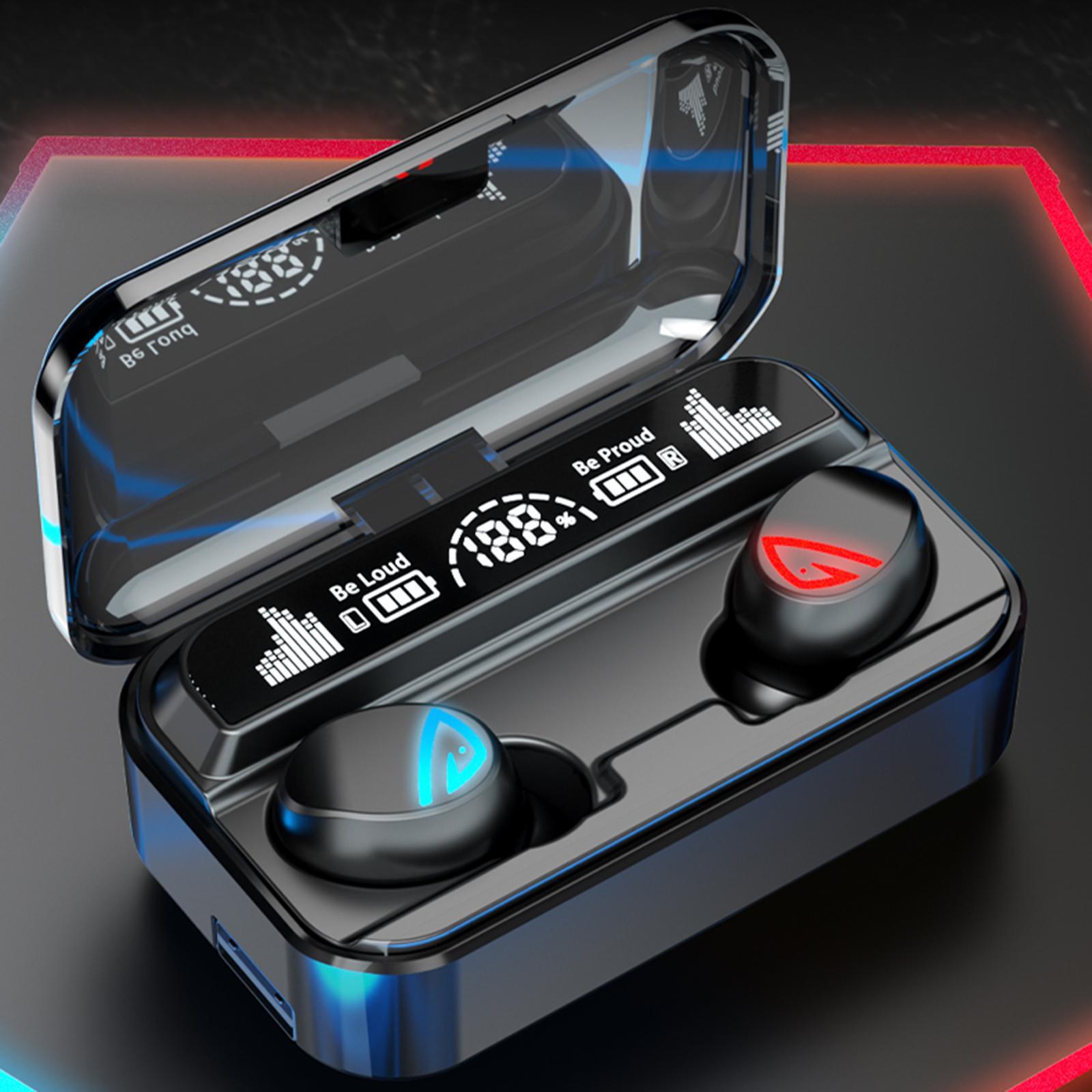 Bluetooth 5.2   Waterproof 9D Stereo Surround HiFi Sound Earphone