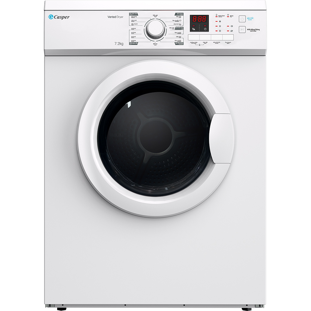 Máy sấy quần áo Casper 7.2 kg TD-72VWD - Hàng chính hãng