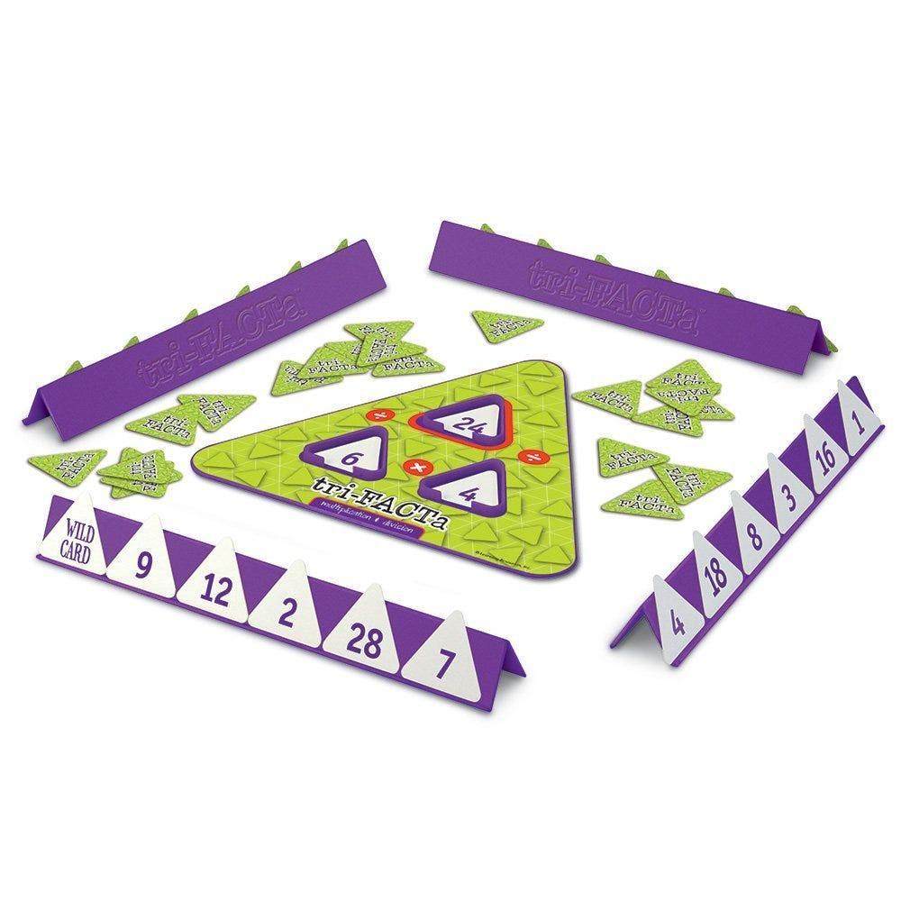 Learning Resources Bộ học toán phép nhân và chia - tri-FACTa Multiplication & Division Game