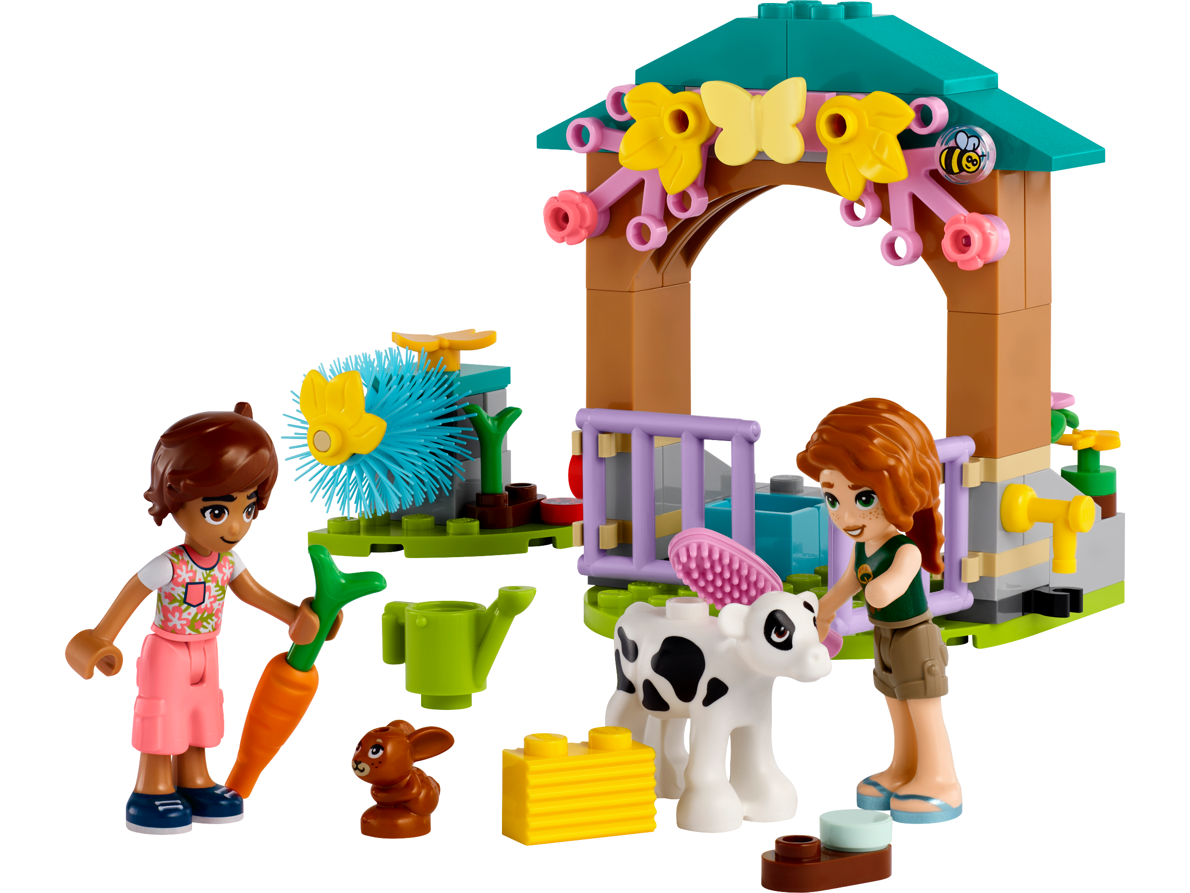 Đồ Chơi Lắp Ráp Trang Trại Bê Con Của Autumn - Autumn's Baby Cow Shed - Lego Friends 42607 (79 Mảnh Ghép)