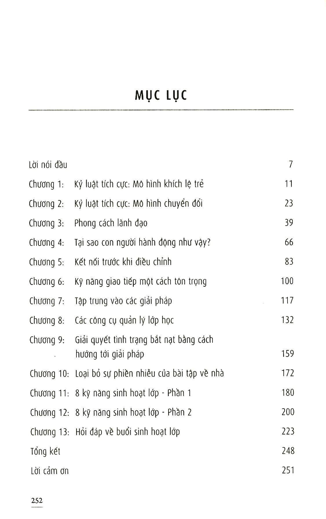 Kỷ Luật Tích Cực Trong Lớp Học (Tái Bản 2022)