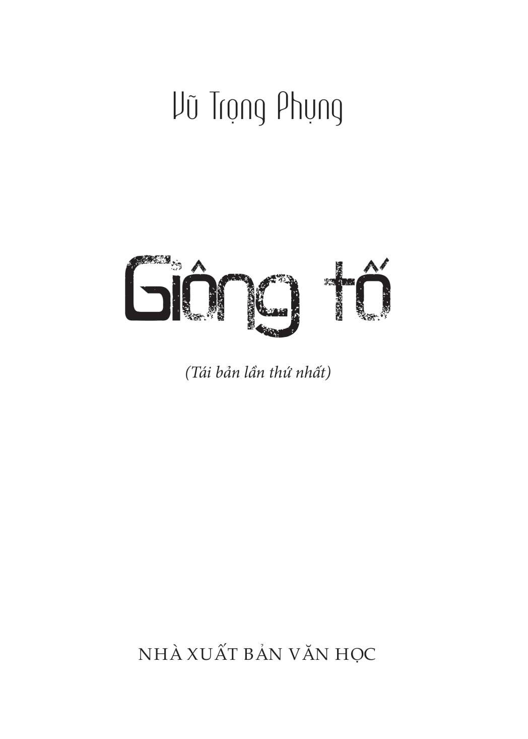 Giông Tố (Tái Bản 2022)