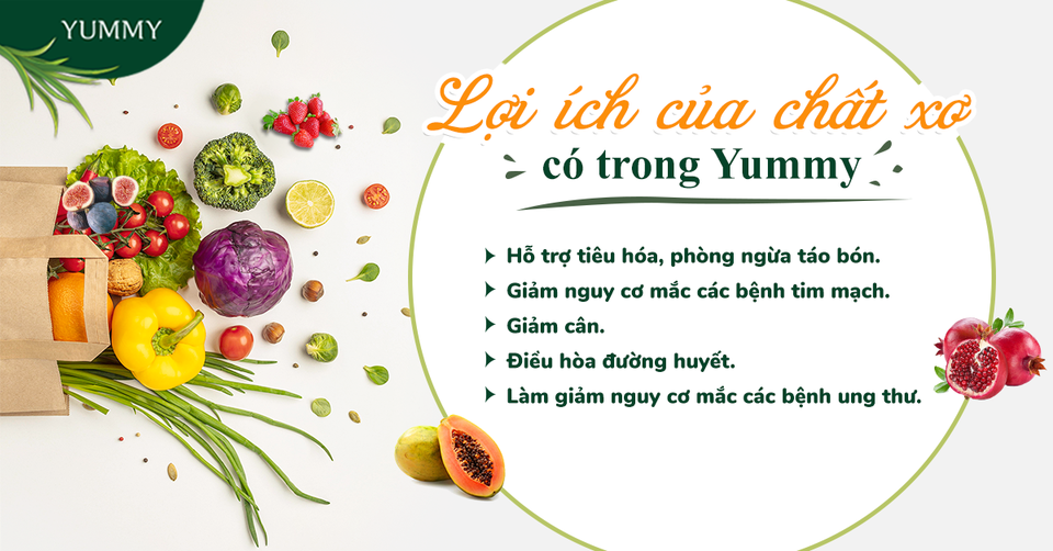 Bột mầm lúa mạch trái cây Yummy nhập khẩu Nhật Bản - Hộp 20 gói x 3g