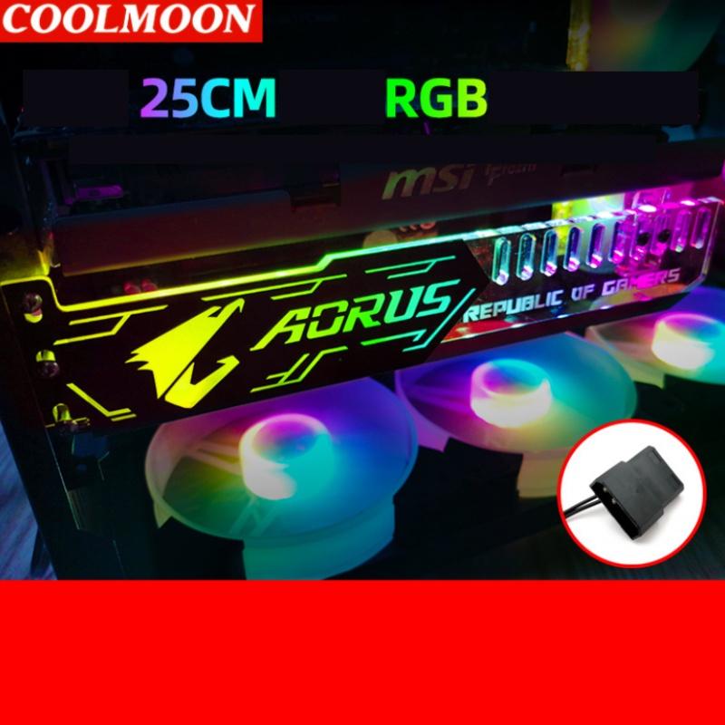 Giá đỡ VGA Aorus Coolmoon LED RGB 25cm - Hàng chính hãng