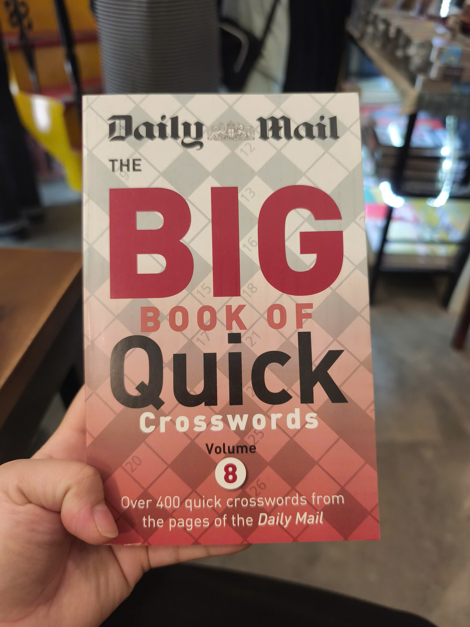 Sách - The Big Book of Quick Crosswords 8 | Games / Ngoại văn Nhập khẩu UK / Trò chơi ô chữ giải trí