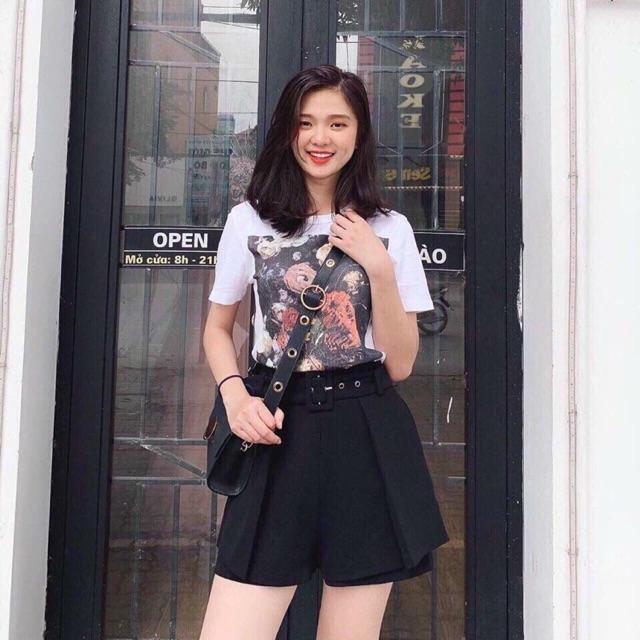 CHÂN VÁY KÈM ĐAI