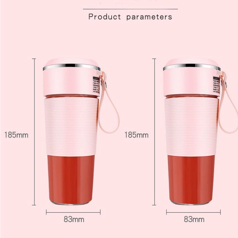 Máy Xay Sinh Tố Cầm Tay Mini. Máy Xay Trái Cây Đa Năng 6 lưỡi JUICER. BH 6T