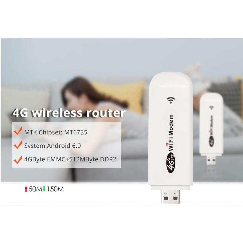 USB Phát Wifi 4G ZTE Mifi - tốc độ 150mbps - 10 người truy cập