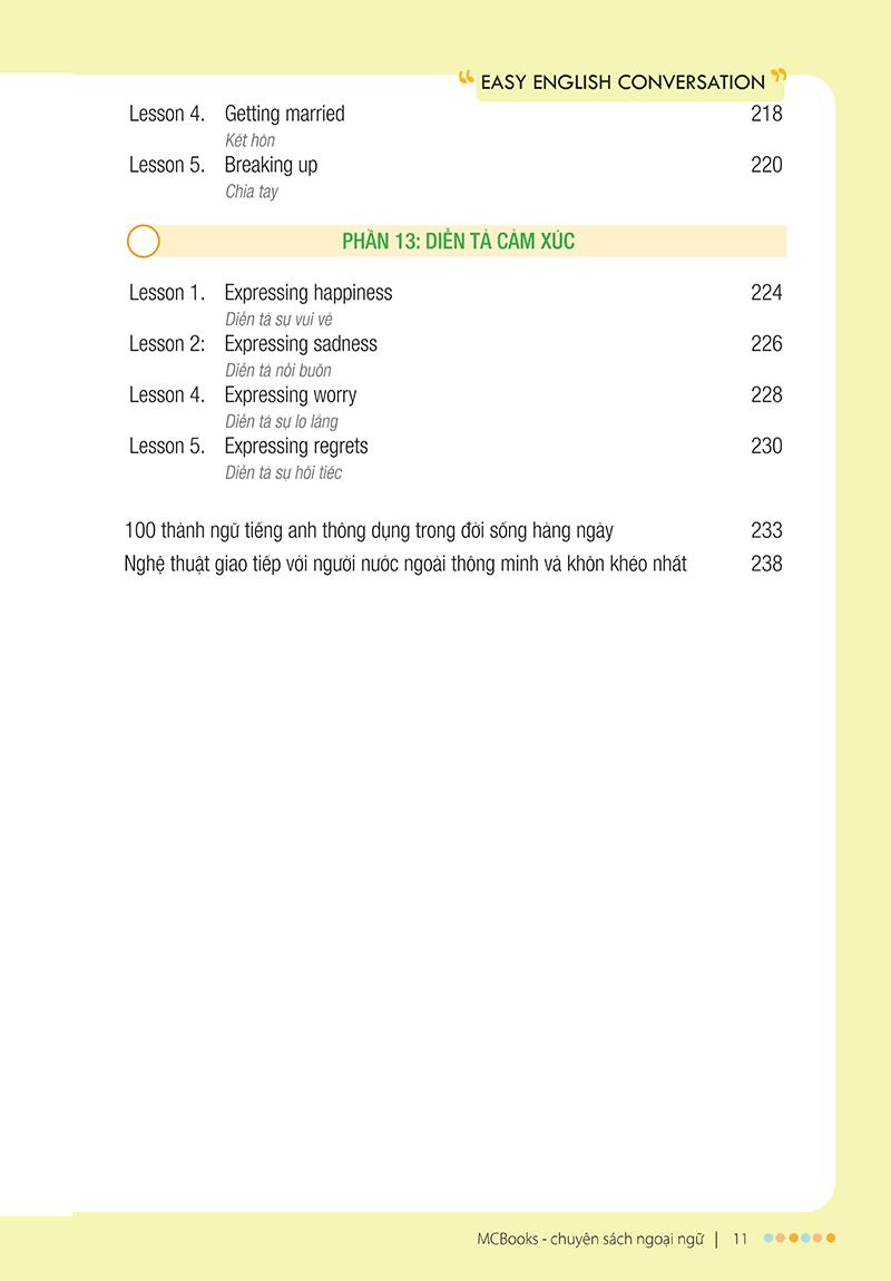 Sách Giao Tiếp Tiếng Anh Thật Dễ Dàng - Easy English Conversation (Tái Bản 2020)