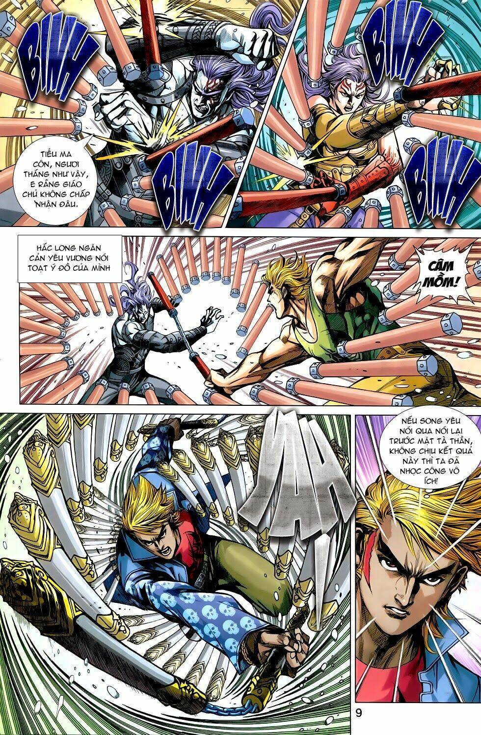 tân tác long hổ môn chapter 736 9