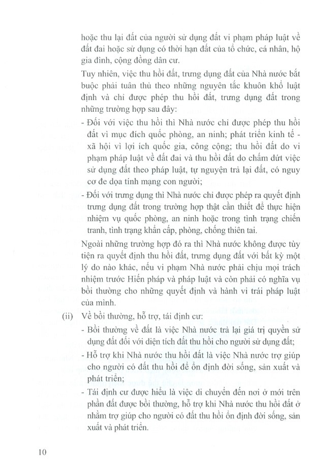 Quy Trình Pháp Lý Thu Hồi Đất, Trưng Dụng Đất, Bồi Thường, Hỗ Trợ, Tái Định Cư Và Giải Quyết Khiếu Nại, Tố Cáo, Khởi Kiện Của Người Có Đất Thu Hồi, Trưng Dụng