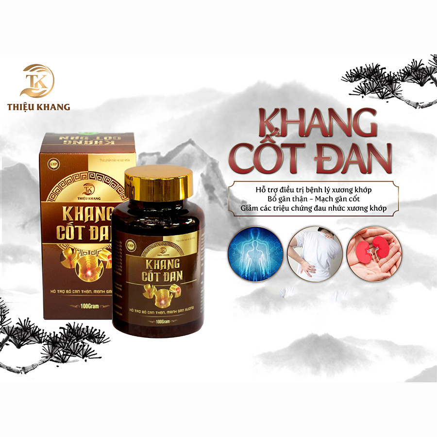 Thực phẩm bảo vệ sức khỏe KHANG CỐT ĐAN (hộp 100g)