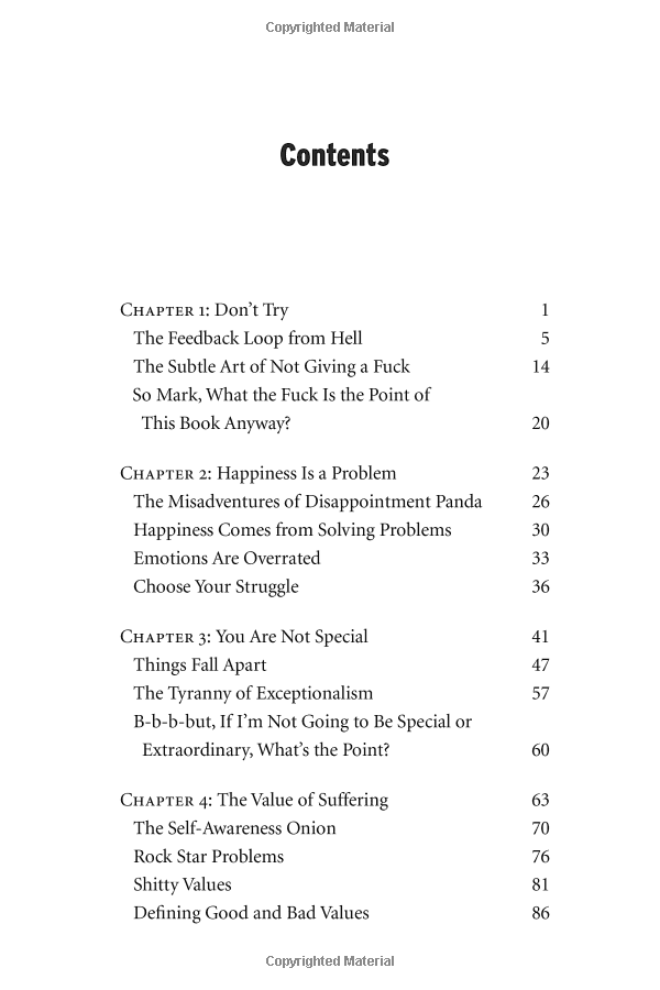 Sách Ngoại Văn - The Subtle Art of Not Giving a F*ck: A Counterintuitive Approach to Living a Good Life