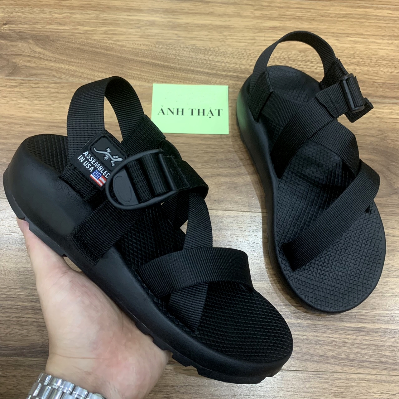 Giày Sandals Nam Quai Dù Kiểu Dáng Hàn Quốc Mã D158