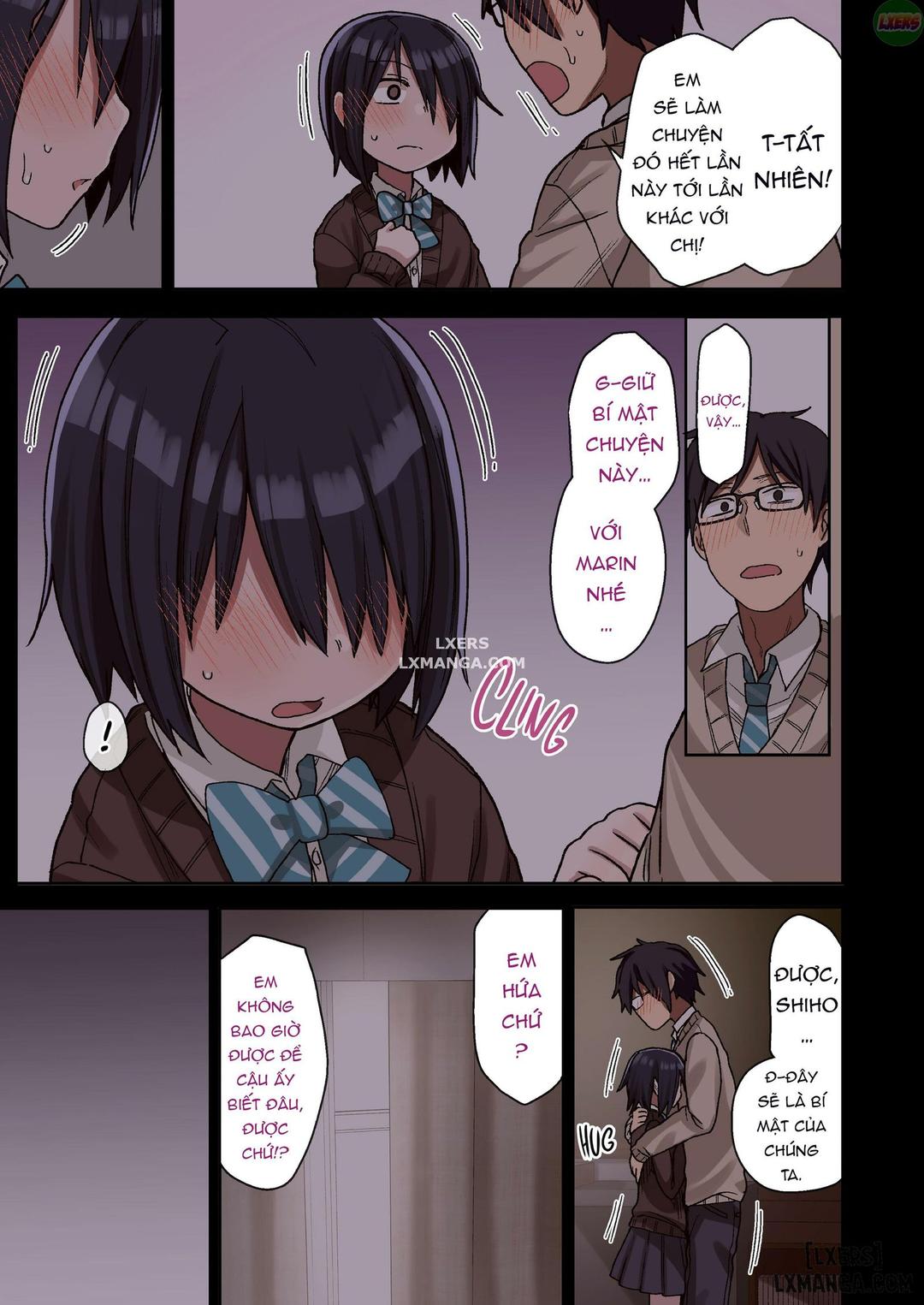 bí mật hư hỏng của tôi với tiền bối chapter 1 34