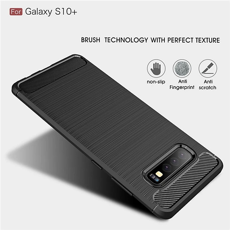 Ốp lưng chống sốc Likgus cho Samsung Galaxy S10e / S10 / S10 Plus / S10 5G - chuẩn quân đội, chống va đập, chống vân tay - Hàng nhập khẩu
