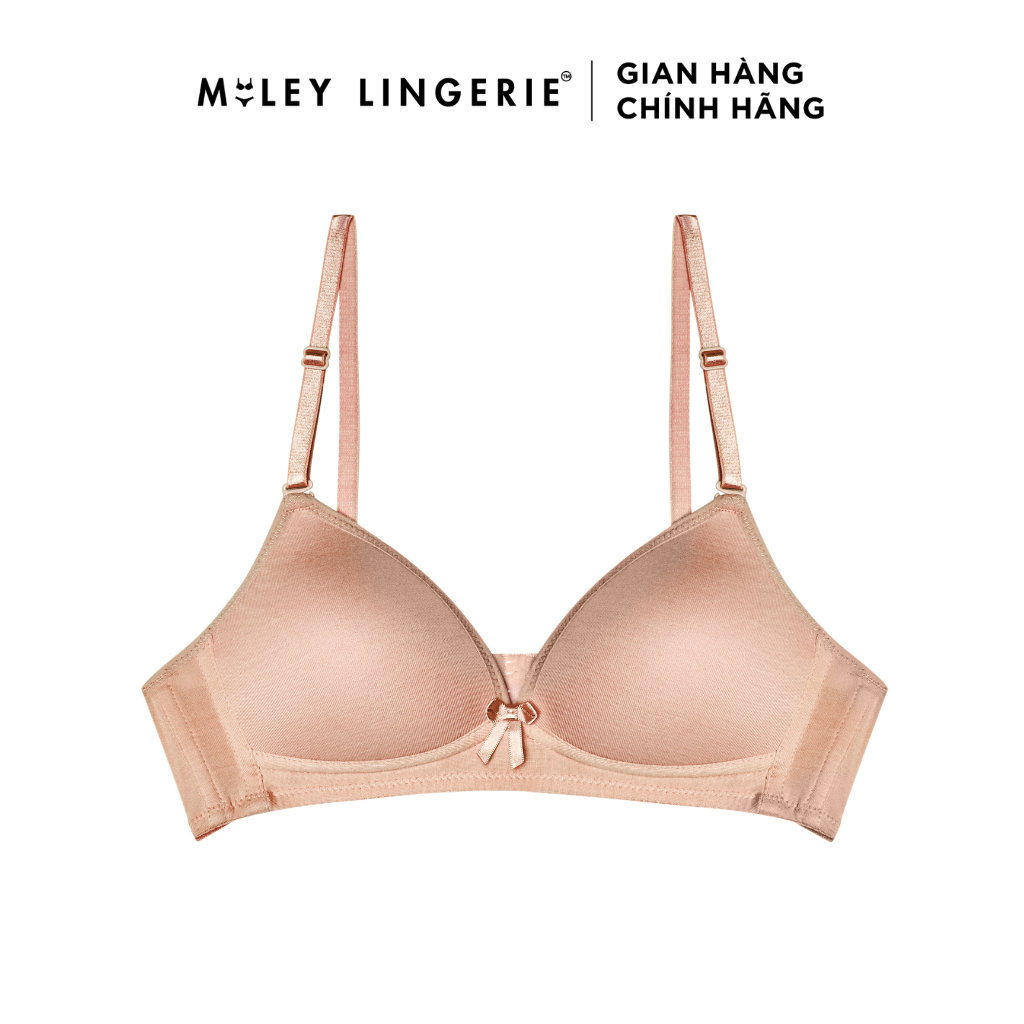 Combo 2 Áo Ngực Không Gọng Cotton White Pink Miley Lingerie BRW02015_12015