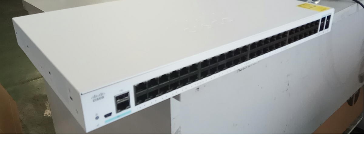 Thiết bị chia mạng Cisco CBS350-48T-4G-EU 48x10/100/1000 ports PoE+ 4xGigabit SFP-Hàng nhập khẩu
