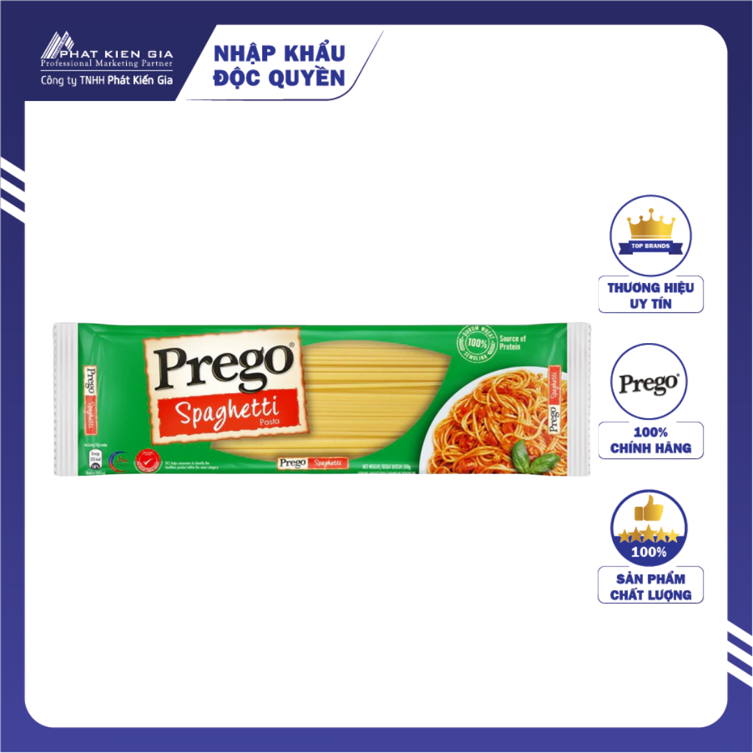 Mì Spaghetti Prego 500g - Date: 05/10/2023