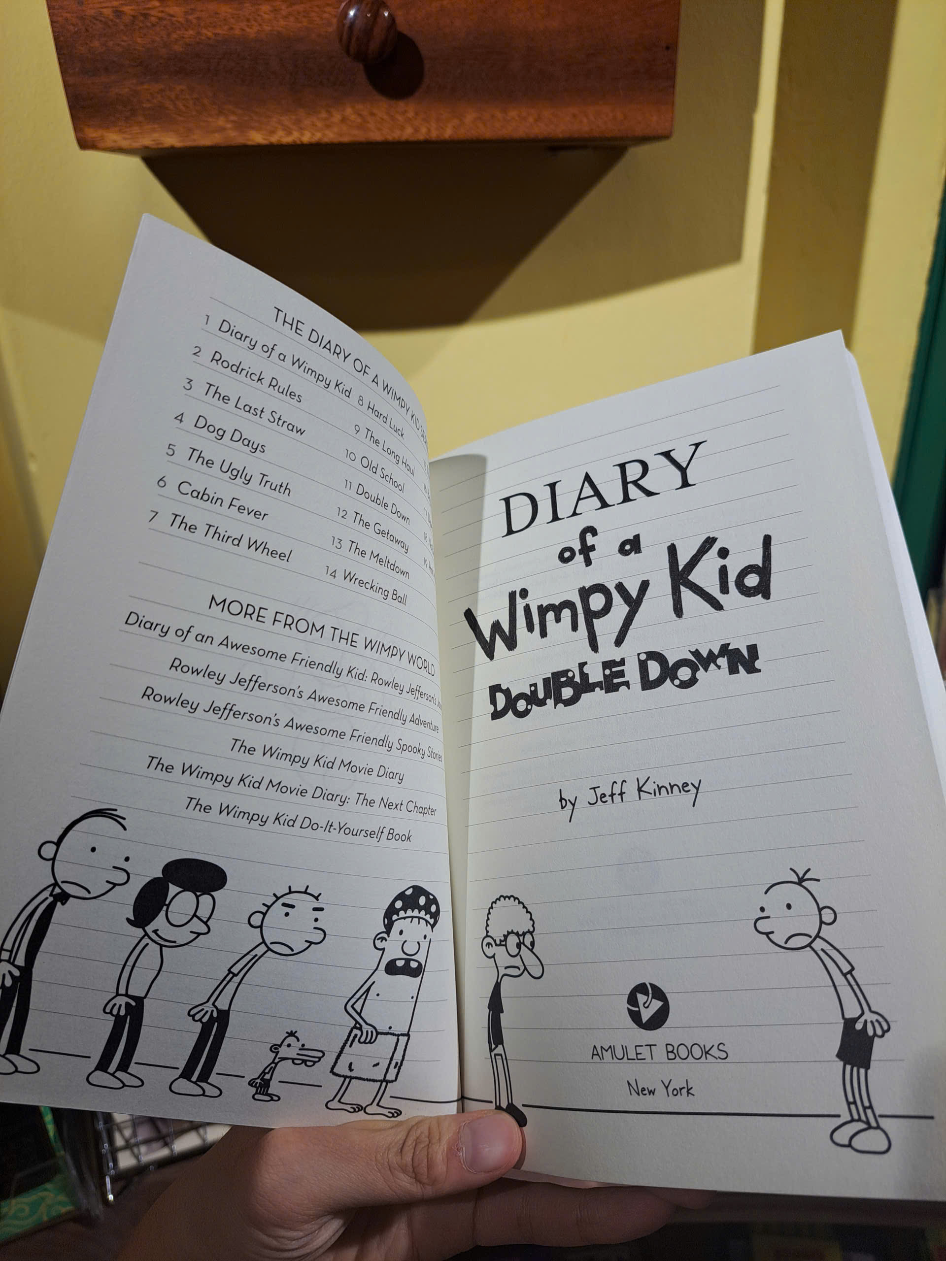 Sách - Diary of a Wimpy Kid: Double Down | Nhật ký Chú bé nhút nhát tiếng Anh / Sách Thiếu nhi