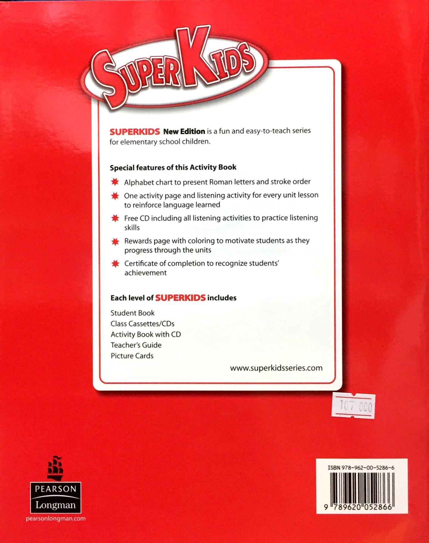 Superkids NE Activity Book 1 with CD