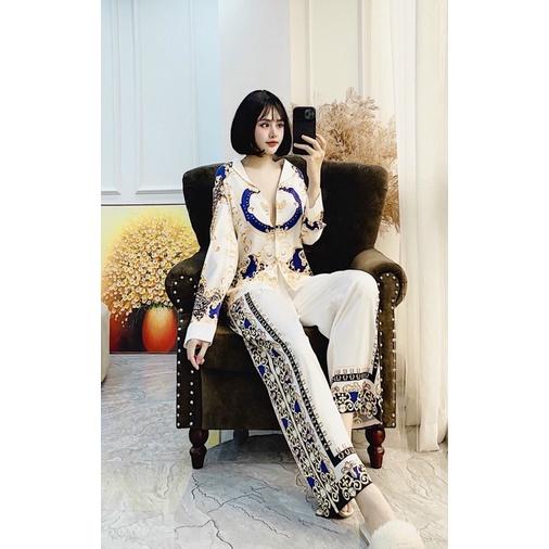 BỘ PYJAMA HOẠ TIẾT CLC 013 CAO CẤP
