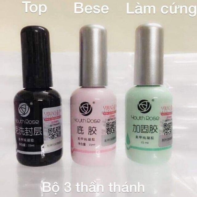 Liên kết, bóng,cứng móng hoa hồng