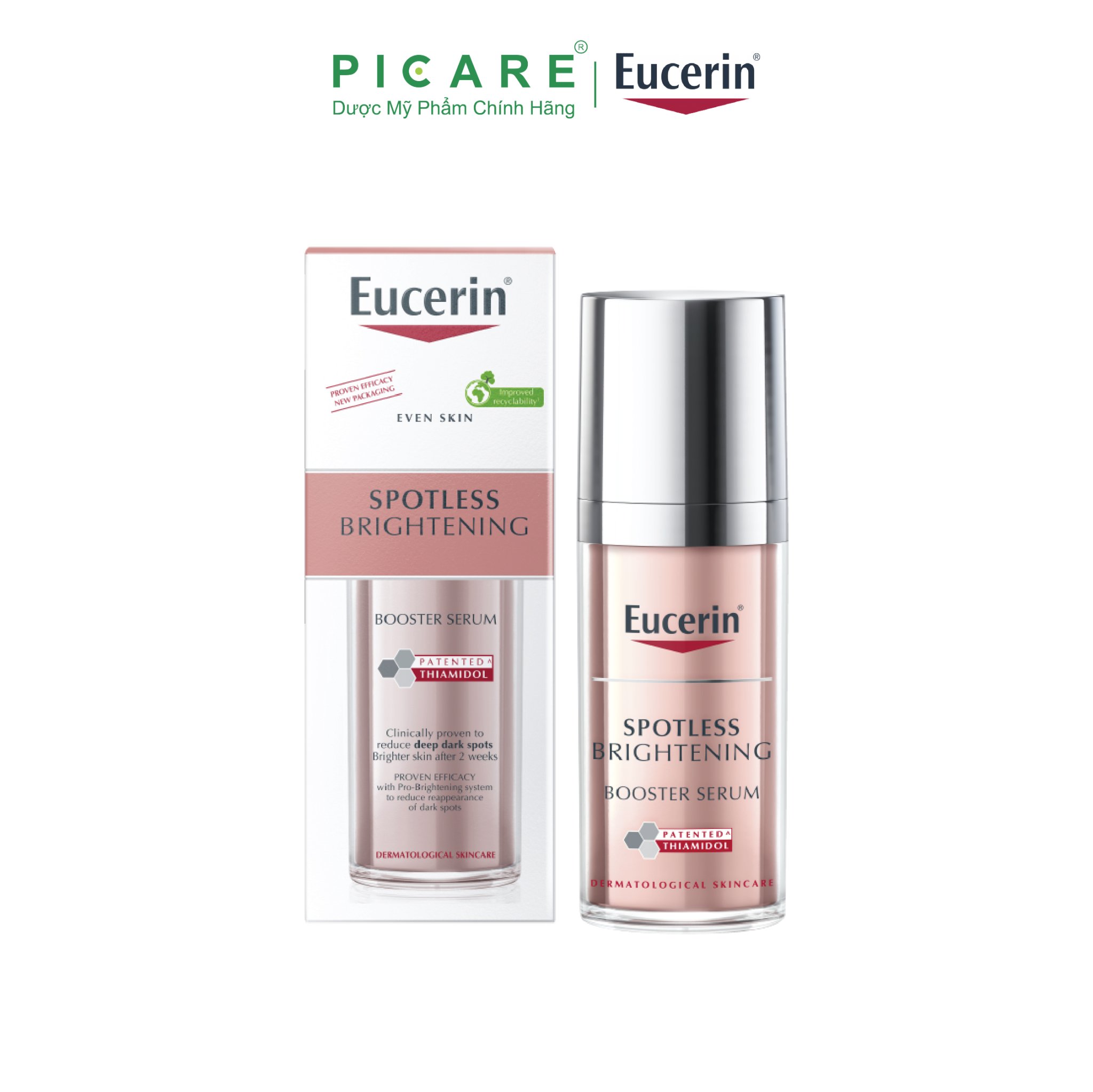 Tinh Chất Dưỡng Trắng Da Giảm Thâm Nám Eucerin Double Bosster Serum