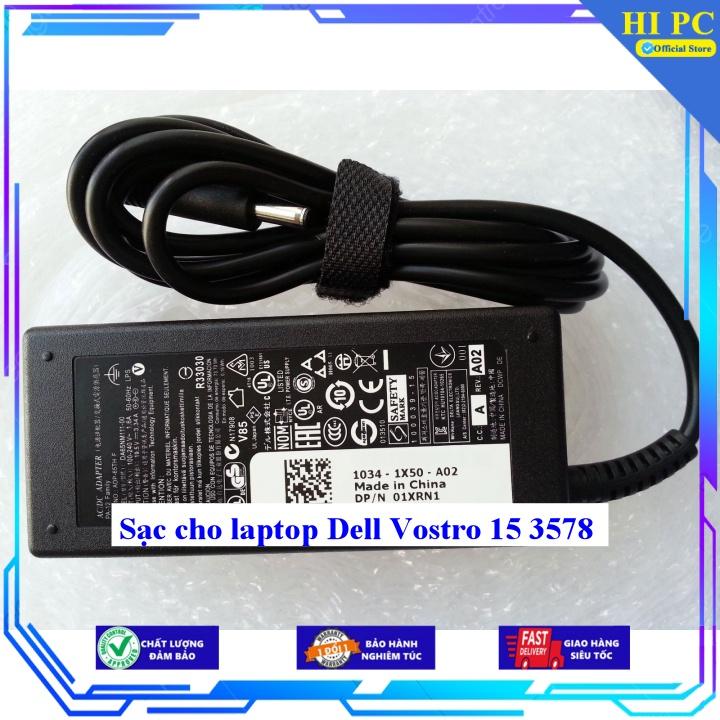Sạc cho laptop Dell Vostro 15 3578 - Kèm Dây nguồn - Hàng Nhập Khẩu