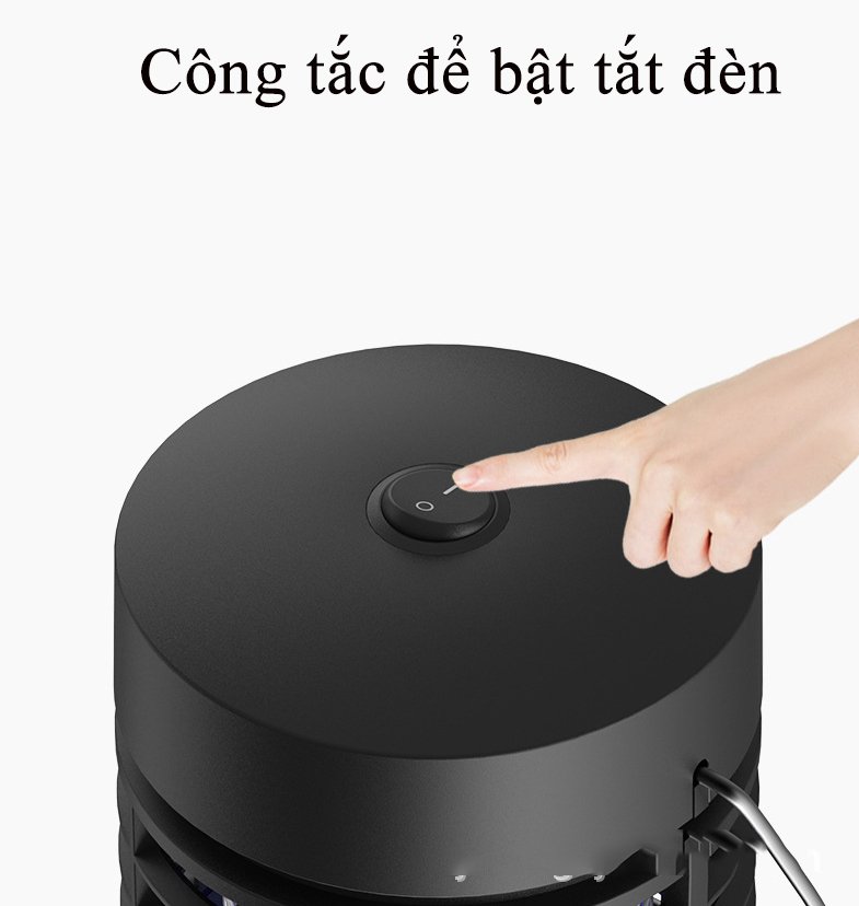 Đèn Bắt Muỗi Và Diệt Côn Trùng KUNBE, Công Nghệ Ánh Sáng Tím UVA Tiêu Diệt Muỗi Hiệu Quả, An Toàn Cho Mọi Gia Đình