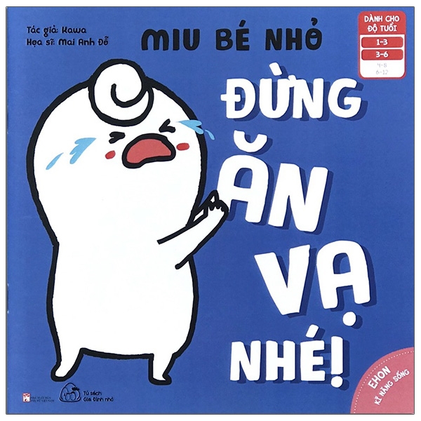 Ehon Kĩ Năng Sống - Miu Bé Nhỏ - Combo bộ sách 8 quyển (Bé 1-6 tuổi)