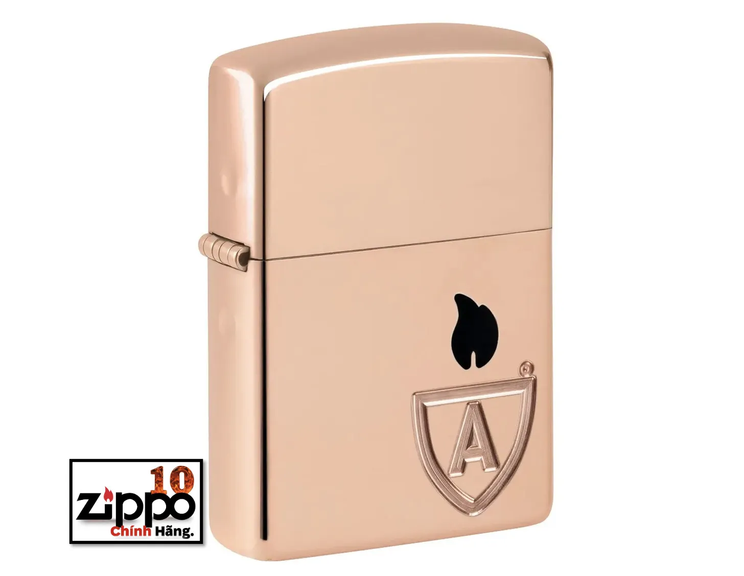 Bật lửa Zippo 46171 – Zippo Armor Solid Copper Case - Chính hãng 100%