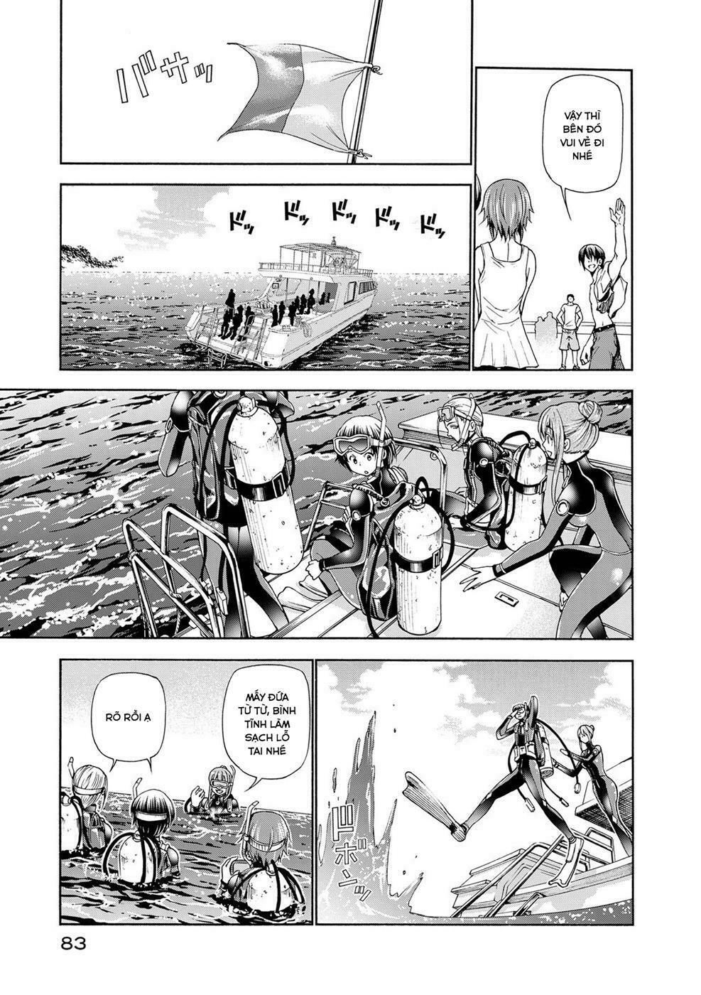 cô gái thích lặn - grand blue chapter 20 14
