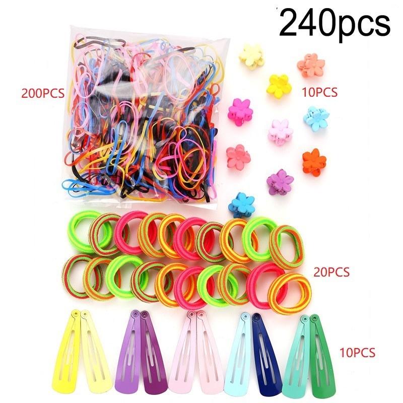 Set Kẹp Tóc Siêu Xinh Cho Bé, Hộp Kẹp Tóc 780 Món - Chi Tiết , Phụ Kiện Tóc Xinh Cho Bé