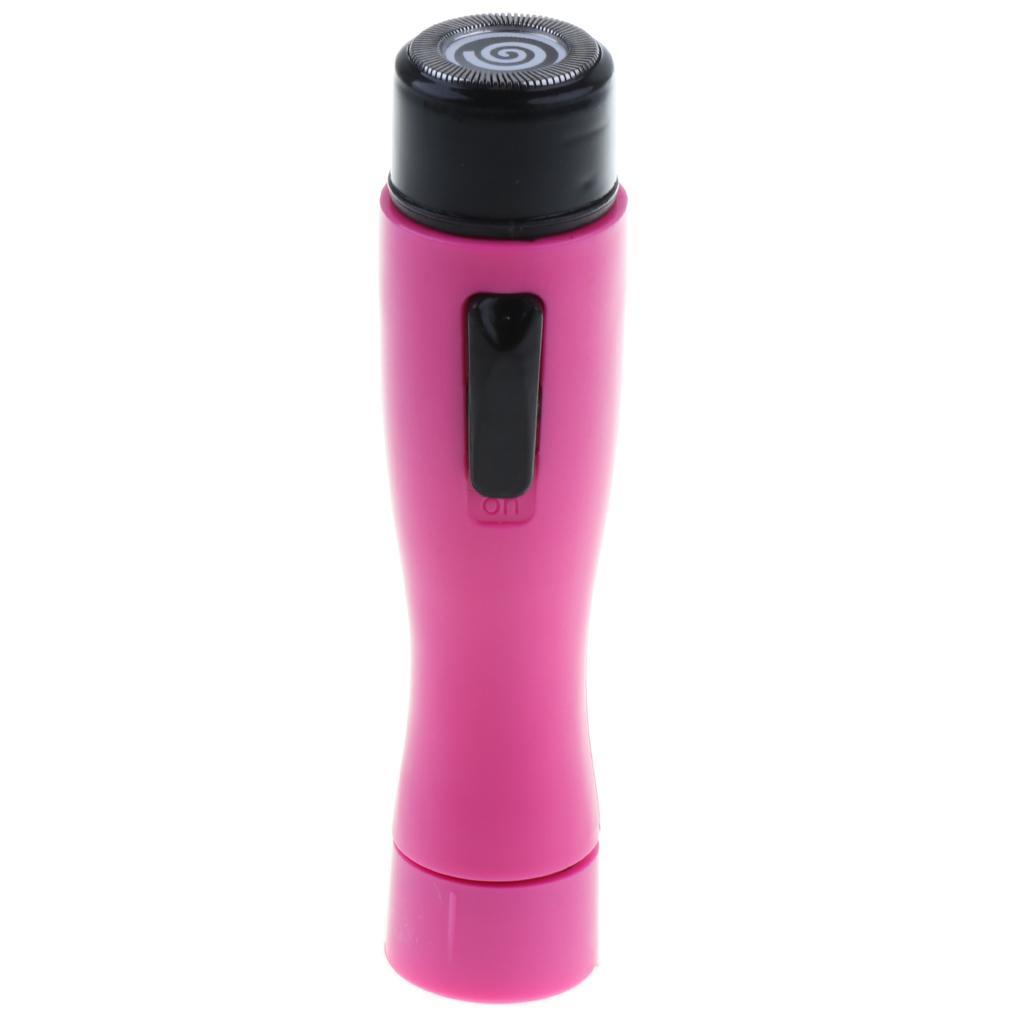 Women Facial Hair Removal Painless Hair Remover Electric Red