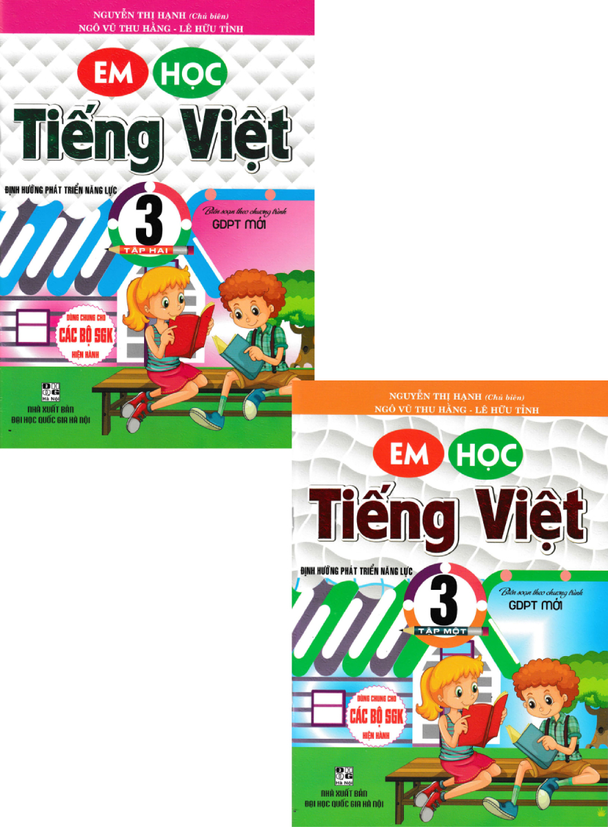 COMBO EM HỌC TIẾNG VIỆT 3 (BIÊN SOẠN THEO CHƯƠNG TRÌNH GDPT MỚI - BỘ 2 CUỐN - HA )