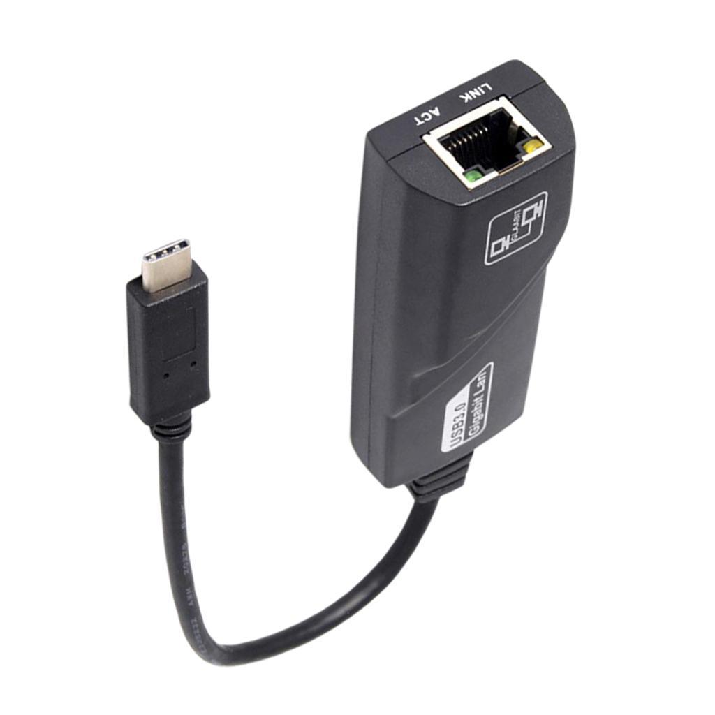 Gigabit USB Type-C Ethernet Adapter Type C to HDMI VGA Converter