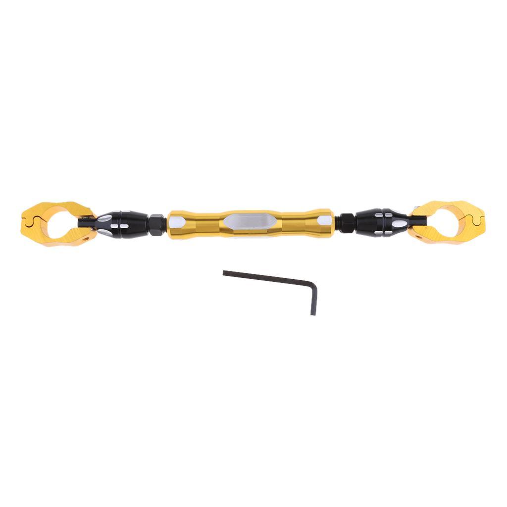 7/8" 22mm Motorcycle Adjustable Handlebar Cross Bar Steering Strength Lever Bar Balance Beam